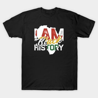 I am black history - black history month T-Shirt